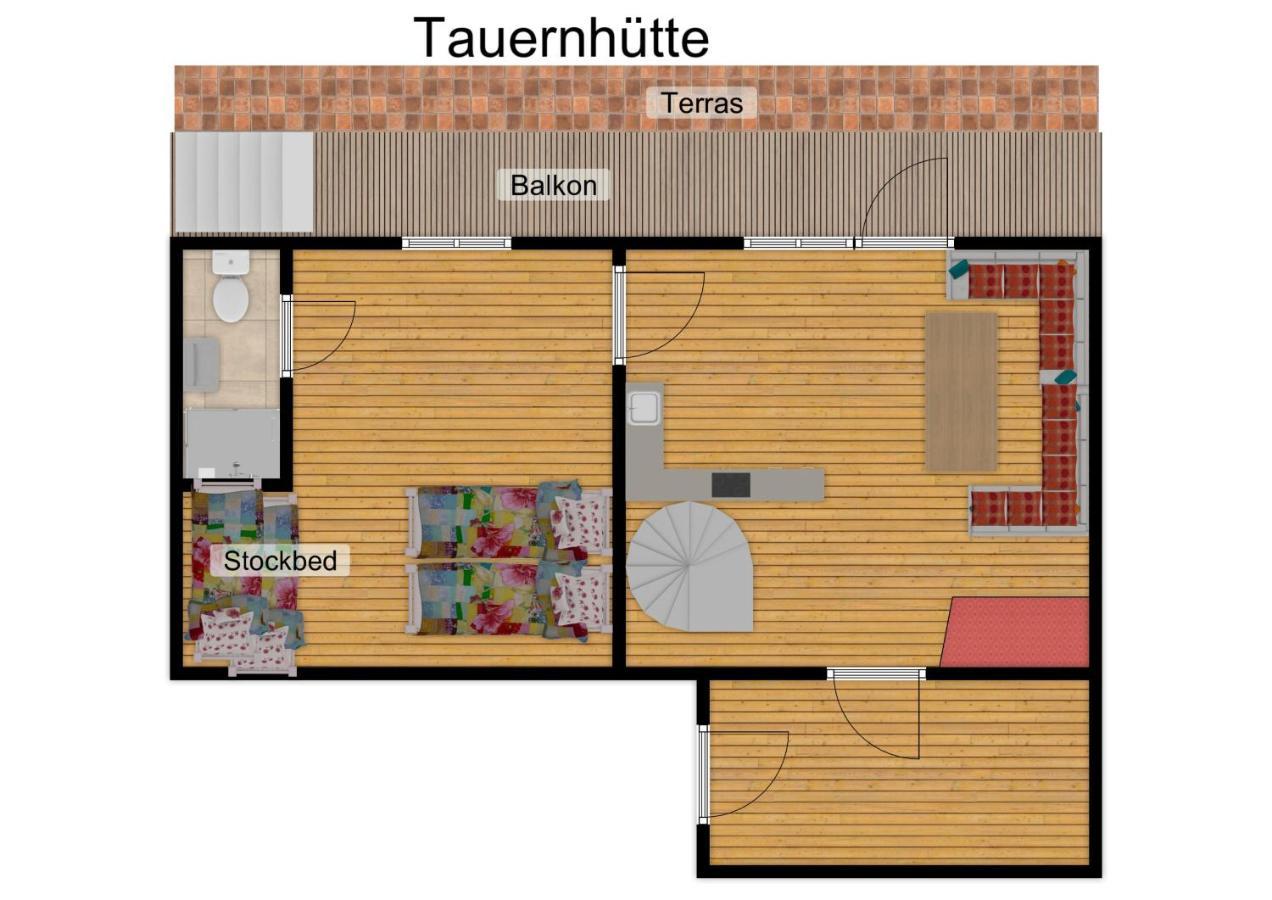 Tauernhuette Villa Piesendorf Buitenkant foto
